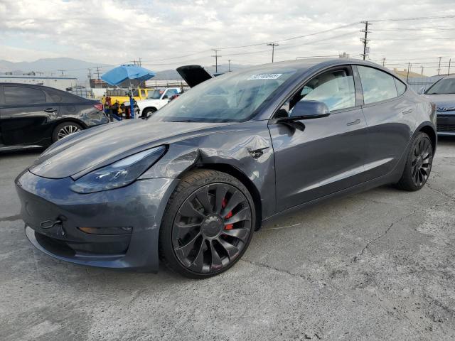 TESLA MODEL 3 2023 with VIN 5YJ3E1EC4PF682691 - Photo from auction