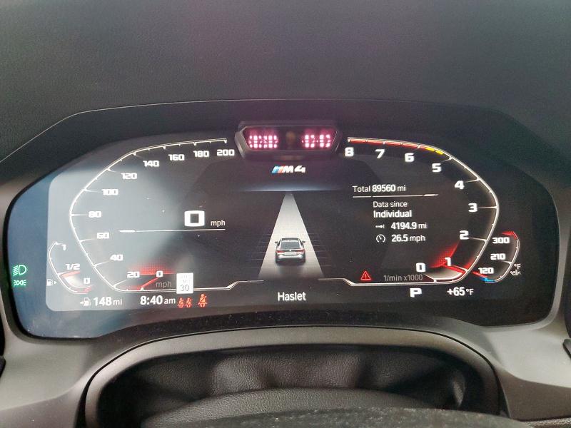 Photo 9 from auction – 2021 BMW M4 COMPETI with VIN WBS33AZ05MCG52335