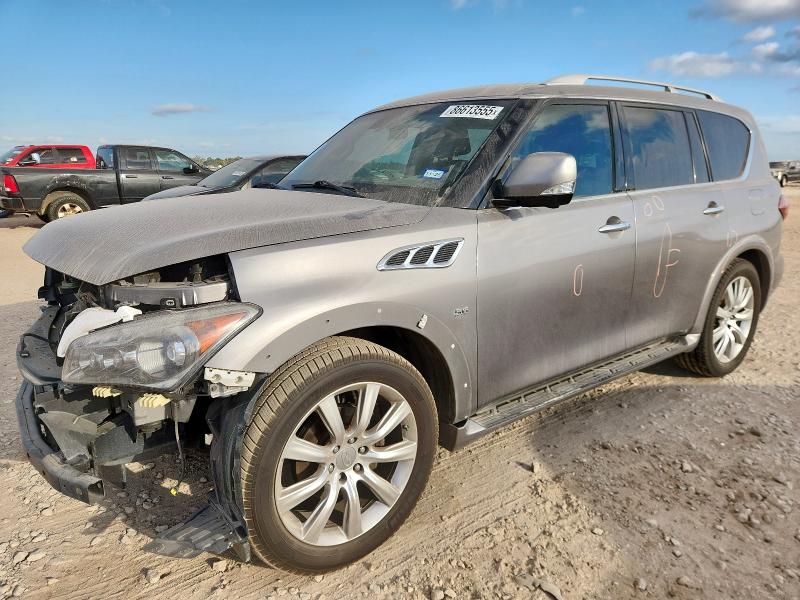 INFINITI QX80 2014 with VIN JN8AZ2NF0E9551880 - Photo from auction