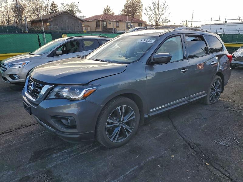 Photo 1 from auction – 2018 NISSAN PATHFINDER with VIN 5N1DR2MMXJC637585