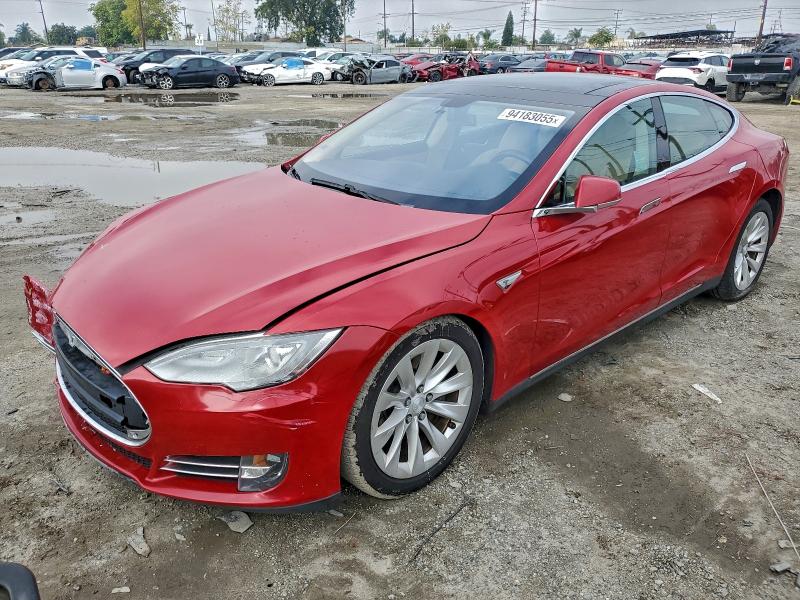 TESLA MODEL S 2013 with VIN 5YJSA1CP0DFP14576 - Photo from auction