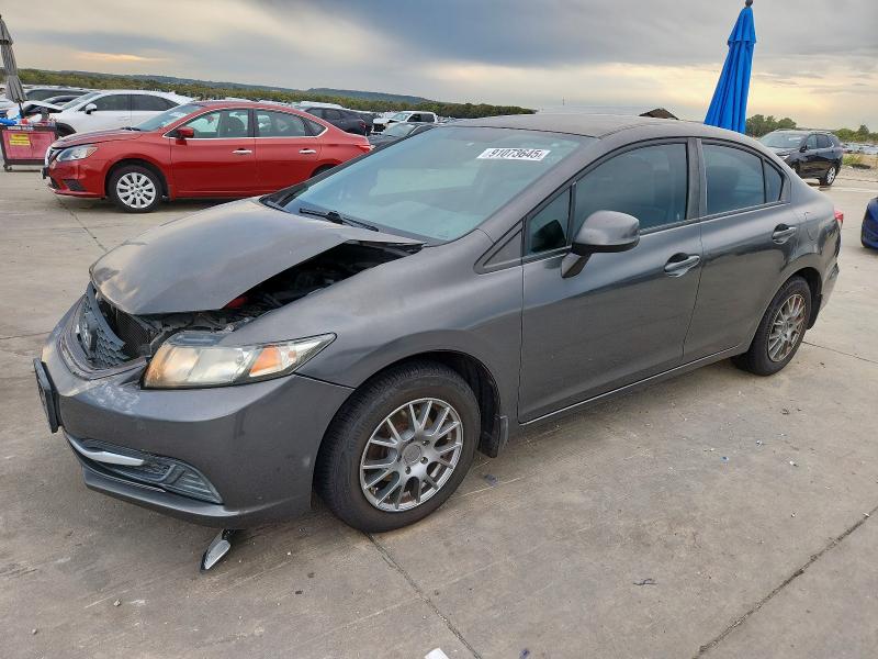 HONDA CIVIC LX 2013 with VIN 2HGFB2F50DH559747 - Photo from auction