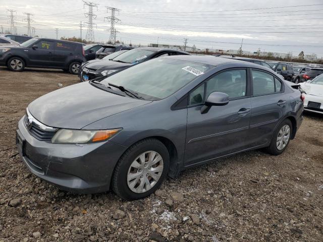 HONDA CIVIC LX 2012 with VIN 19XFB2F59CE105540 - Photo from auction