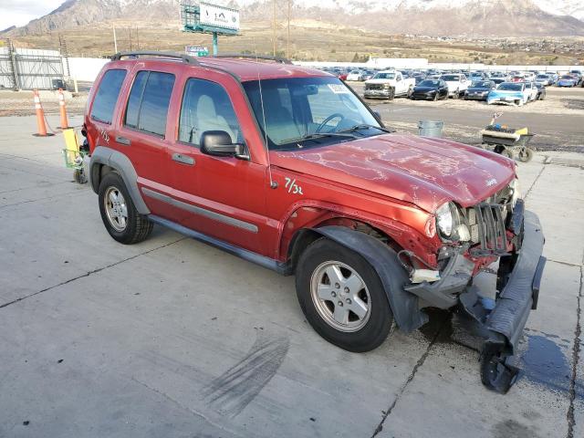 Photo 4 from auction – 2007 JEEP LIBERTY SP with VIN 1J4GL48K27W694663