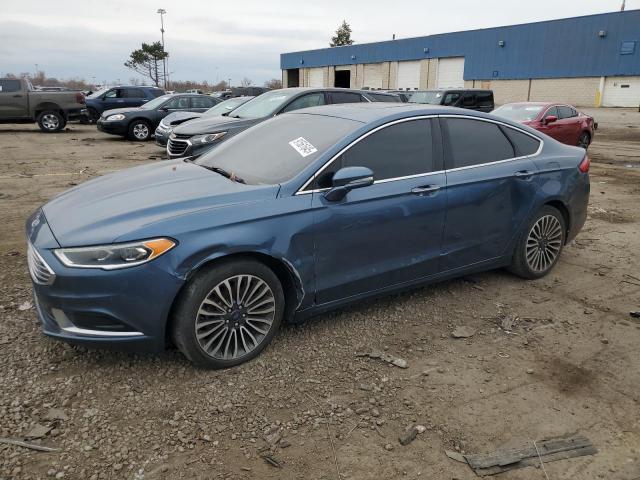 FORD FUSION SE 2018 with VIN 3FA6P0HD8JR144609 - Photo from auction