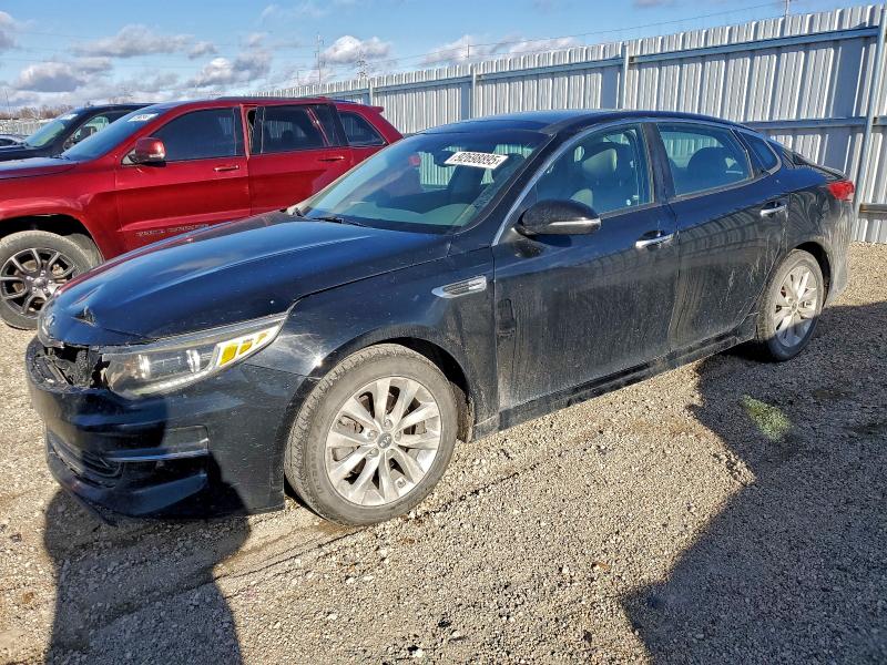 KIA OPTIMA EX 2016 with VIN 5XXGU4L30GG041673 - Photo from auction