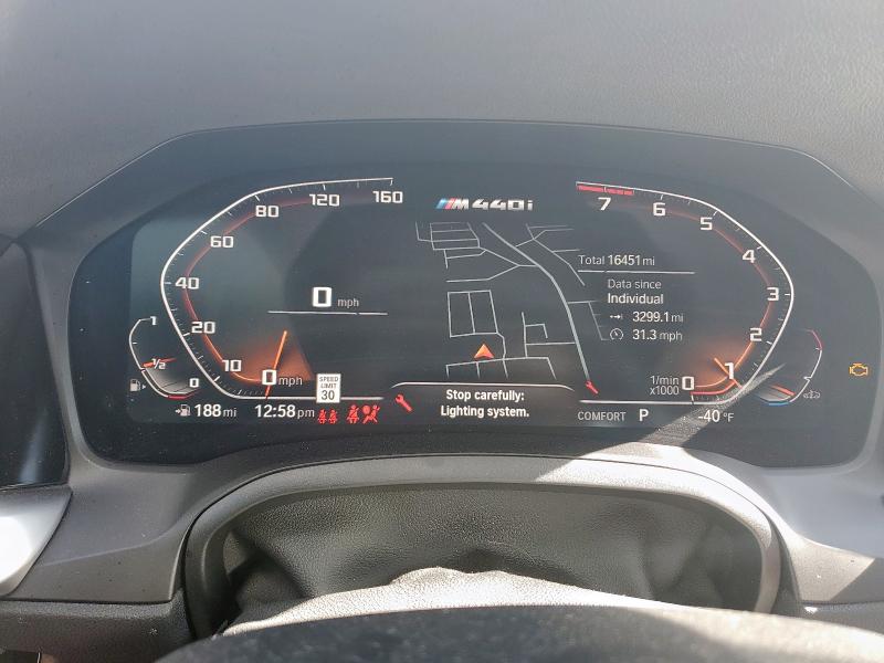 Photo 9 from auction – 2023 BMW MOTORRAD M440I with VIN WBA83AP0XPCL64860