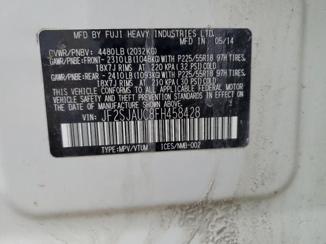 Photo 14 from auction – 2015 SUBARU FORESTER 2 with VIN JF2SJAUC8FH458428