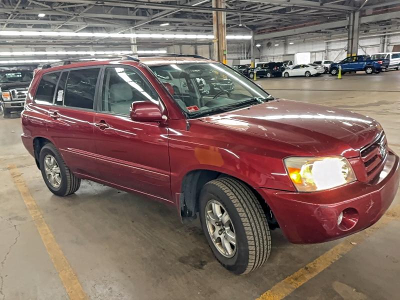 TOYOTA HIGHLANDER 2004 with VIN JTEEP21A540057901 - Photo from auction