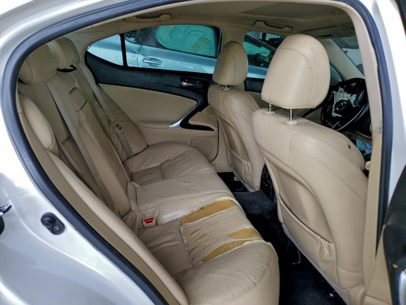 Photo 10 from auction – 2008 LEXUS IS with VIN JTHBK262285068272