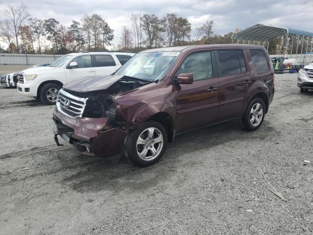 HONDA PILOT EXLN 2012 with VIN 5FNYF4H7XCB074817 - Photo from auction