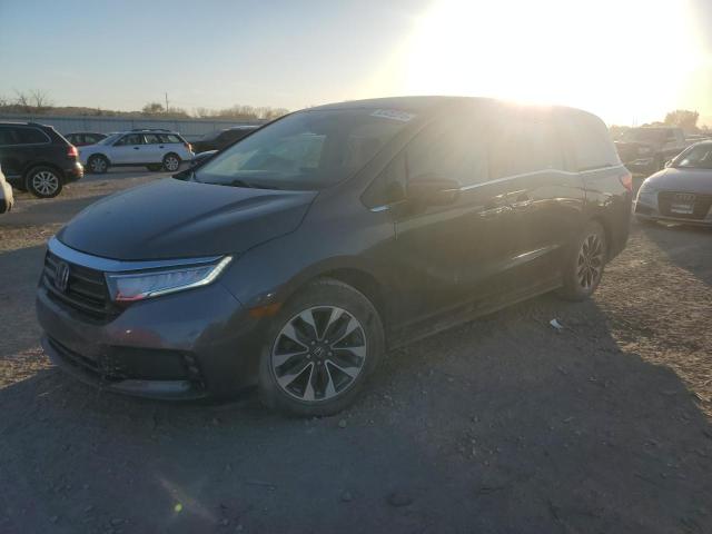 HONDA ODYSSEY EX 2022 with VIN 5FNRL6H78NB033002 - Photo from auction