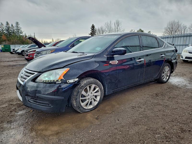 NISSAN SENTRA S 2015 with VIN 3N1AB7APXFL683763 - Photo from auction
