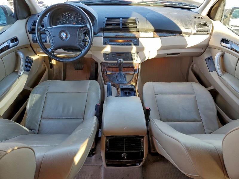 Photo 8 from auction – 2003 BMW X5 3.0I with VIN 5UXFA53543LV87364