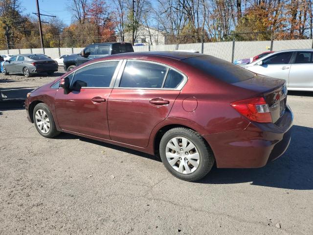 Photo 2 from auction – 2012 HONDA CIVIC LX with VIN 19XFB2F52CE360952