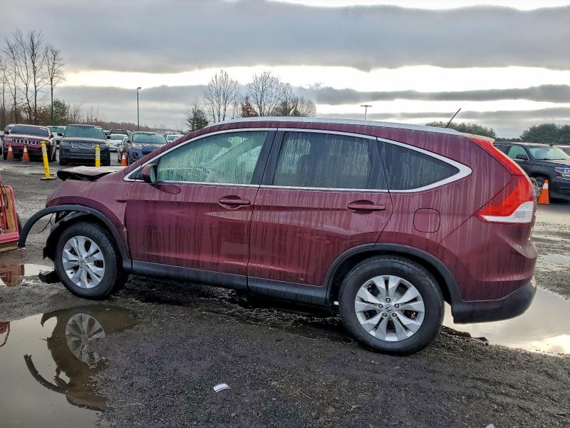 Photo 2 from auction – 2014 HONDA CR-V EXL with VIN 5J6RM4H72EL016043