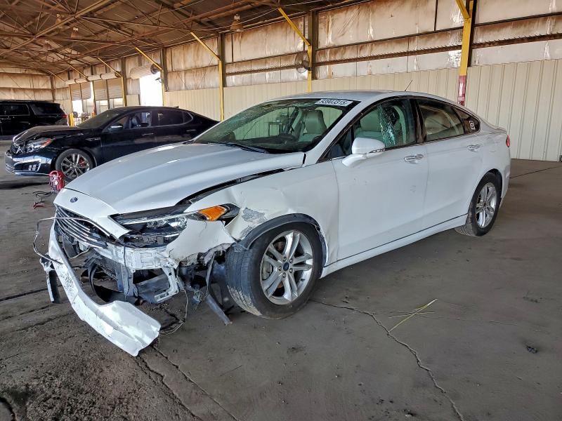 FORD FUSION SE 2018 with VIN 3FA6P0HDXJR254271 - Photo from auction
