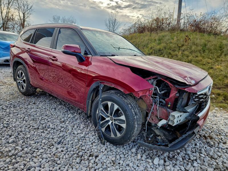 Photo 4 from auction – 2023 TOYOTA HIGHLANDER with VIN 5TDKDRBH6PS507903