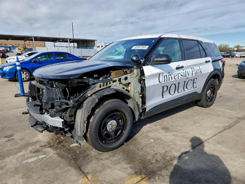 FORD EXPLORER P 2022 with VIN 1FM5K8AB1NGC43065 - Photo from auction