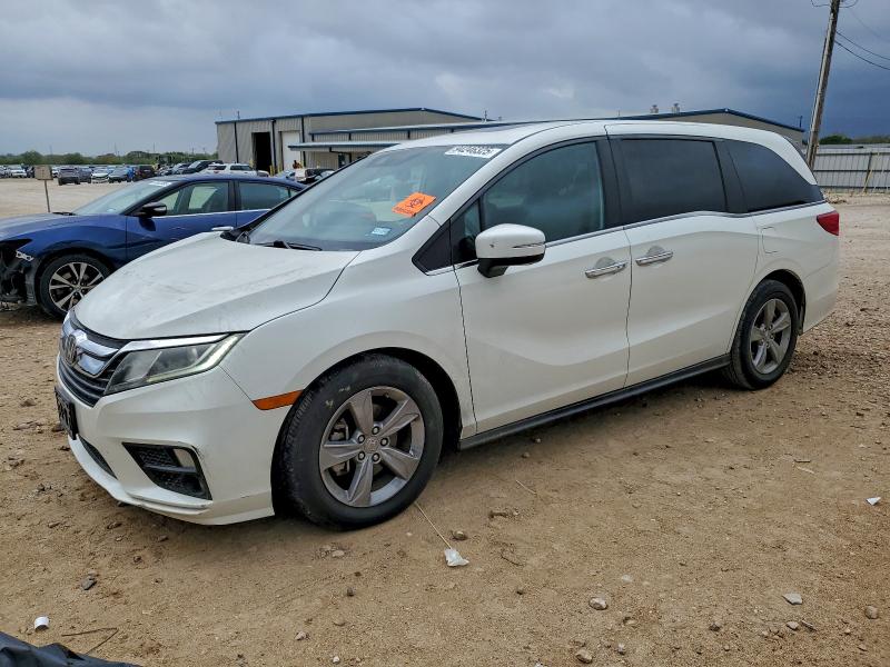 HONDA ODYSSEY EX 2018 with VIN 5FNRL6H79JB018759 - Photo from auction