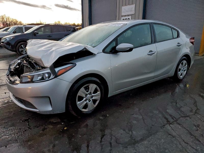 KIA FORTE LX 2017 with VIN 3KPFK4A74HE046120 - Photo from auction