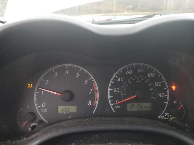 Foto 9 de la subasta – 2009 TOYOTA COROLLA BA con VIN 2T1BU40E09C050481