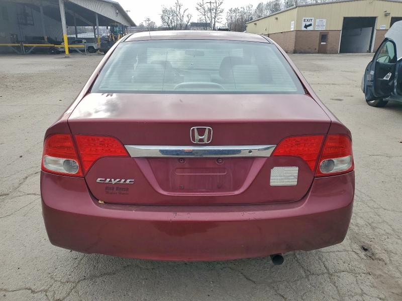 Photo 6 from auction – 2009 HONDA CIVIC LX with VIN 19XFA16559E044872