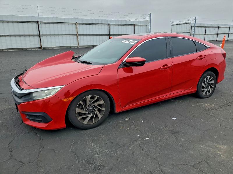 Photo 1 from auction – 2018 HONDA CIVIC EX with VIN 2HGFC2F71JH570718
