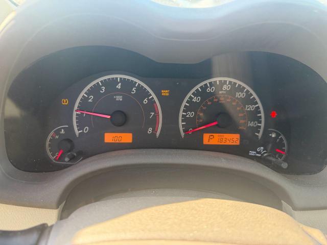 Photo 8 from auction – 2009 TOYOTA COROLLA BA with VIN 1NXBU40E39Z102202