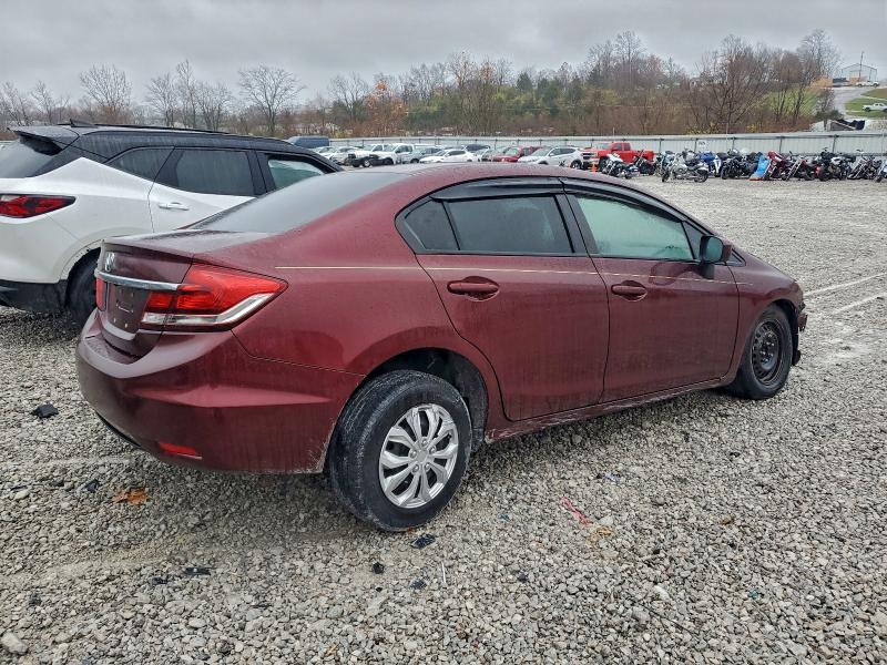 Photo 3 from auction – 2014 HONDA CIVIC LX with VIN 19XFB2F53EE021376