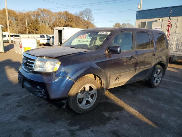 HONDA PILOT EXL 2014 with VIN 5FNYF4H52EB035415 - Photo from auction