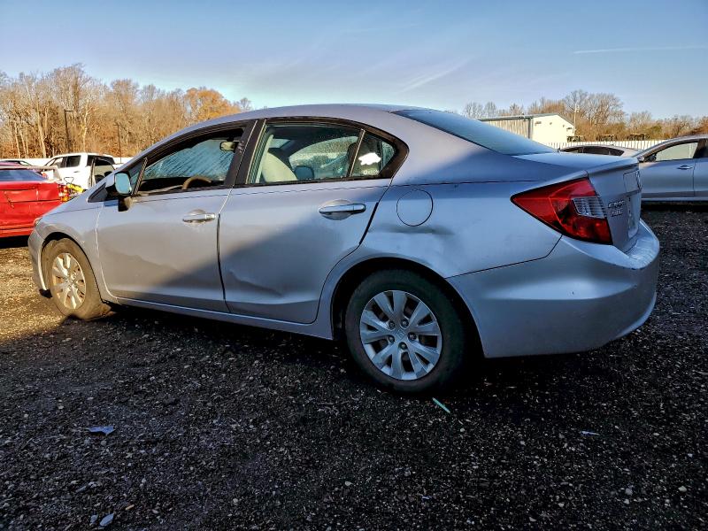 Photo 2 from auction – 2012 HONDA CIVIC LX with VIN 19XFB2F53CE378182