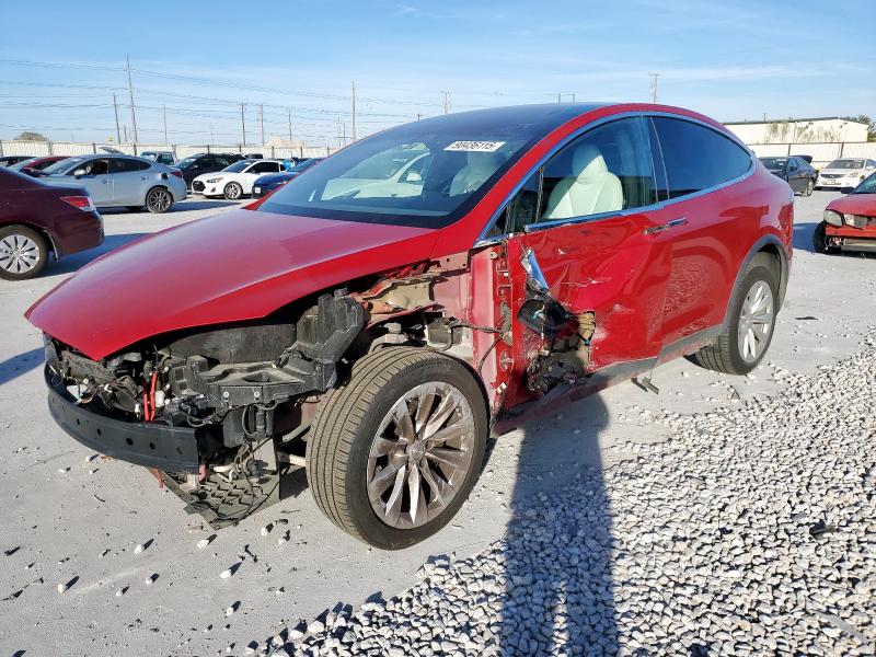 TESLA MODEL X 2020 with VIN 5YJXCBE23LF303209 - Photo from auction