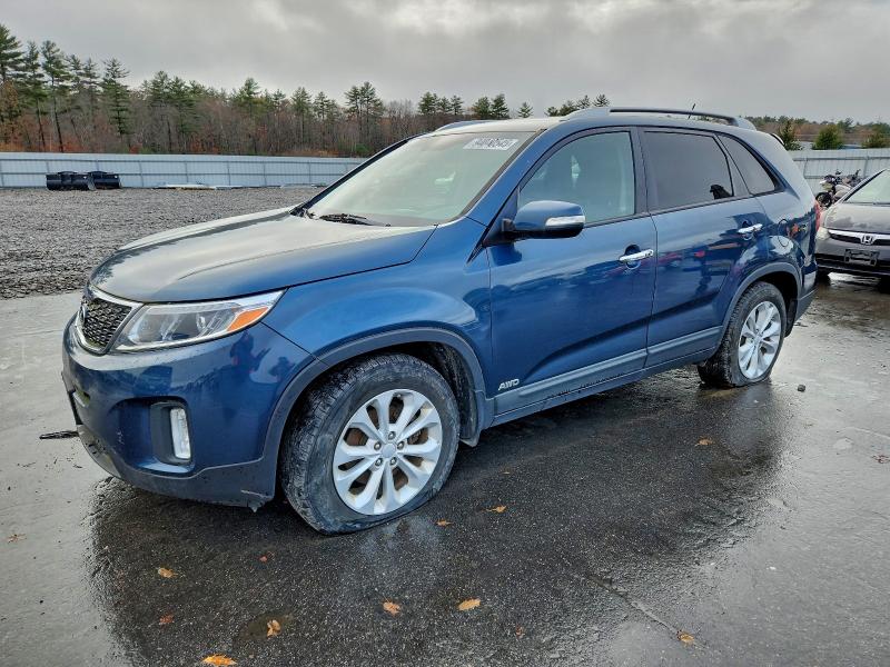 KIA SORENTO EX 2015 with VIN 5XYKUDA70FG555288 - Photo from auction