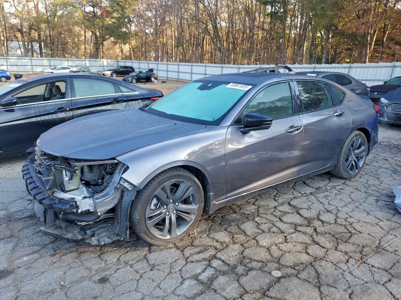ACURA TLX TECH A 2021 with VIN 19UUB5F58MA015682 - Photo from auction