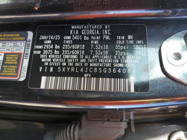 Photo 14 from auction – 2025 KIA SORENTO with VIN 5XYRL4JC8SG364064