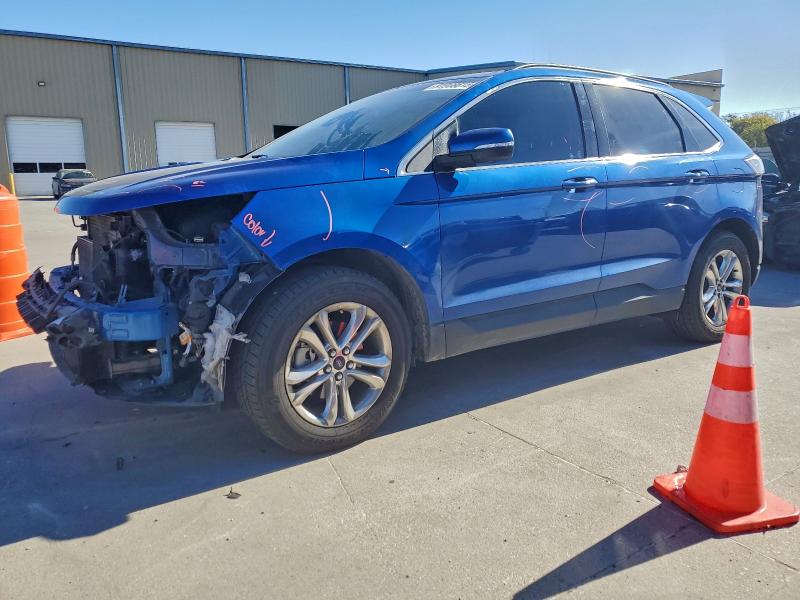 FORD EDGE SEL 2018 with VIN 2FMPK3J8XJBB51258 - Photo from auction