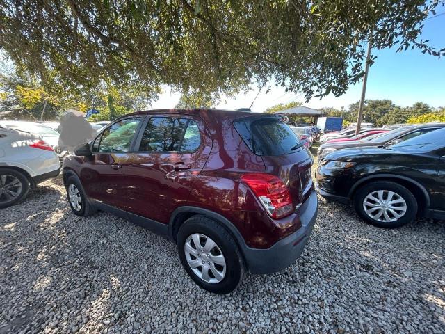 Photo 3 from auction – 2016 CHEVROLET TRAX LS with VIN 3GNCJKSB3GL169342