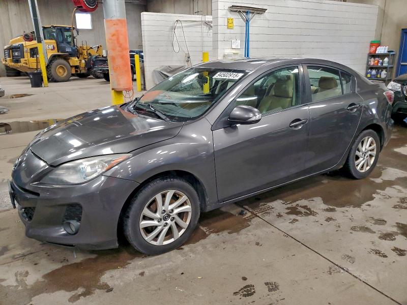 MAZDA 3 I 2013 with VIN JM1BL1W77D1744186 - Photo from auction