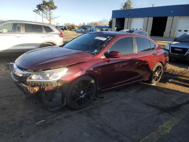 HONDA ACCORD 2017 with VIN 1HGCR2F50HA300436 - Photo from auction