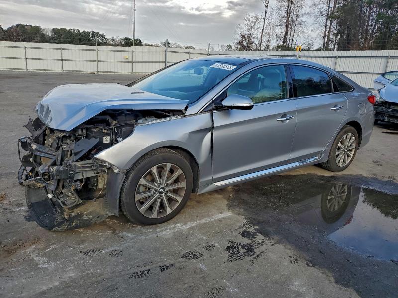HYUNDAI SONATA SPO 2016 with VIN 5NPE34AF0GH287456 - Photo from auction