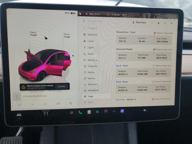 Photo 9 from auction – 2023 TESLA MODEL Y with VIN 7SAYGAEE5PF620379