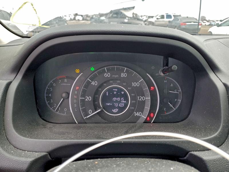 Photo 9 from auction – 2015 HONDA CR-V with VIN 5J6RM4H75FL077114