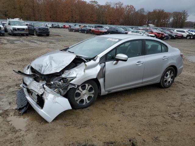 HONDA CIVIC HYBR 2014 with VIN 19XFB4F32EE001811 - Photo from auction