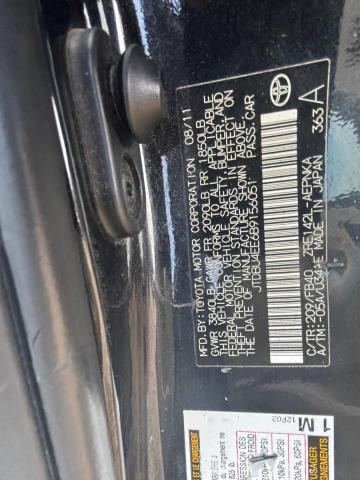 Photo 10 from auction – 2011 TOYOTA COROLLA BA with VIN JTDBU4EE6B9156051