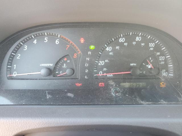 Photo 9 from auction – 2002 TOYOTA CAMRY LE with VIN 4T1BE32K02U062452