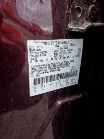 Photo 14 from auction – 2011 FORD EDGE LIMIT with VIN 2FMDK4KC4BBA98926