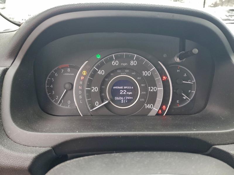 Photo 9 from auction – 2015 HONDA CR-V TOURI with VIN 5J6RM4H91FL120901