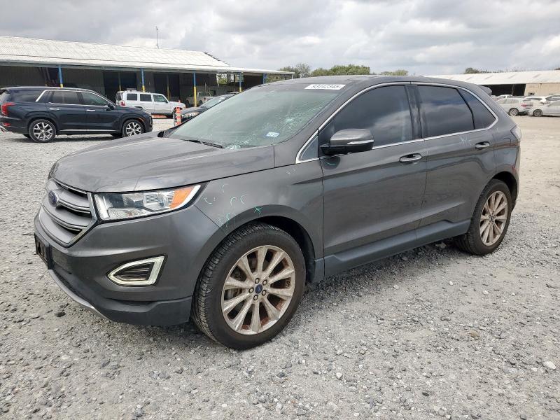 FORD EDGE TITAN 2017 with VIN 2FMPK3K89HBC21602 - Photo from auction