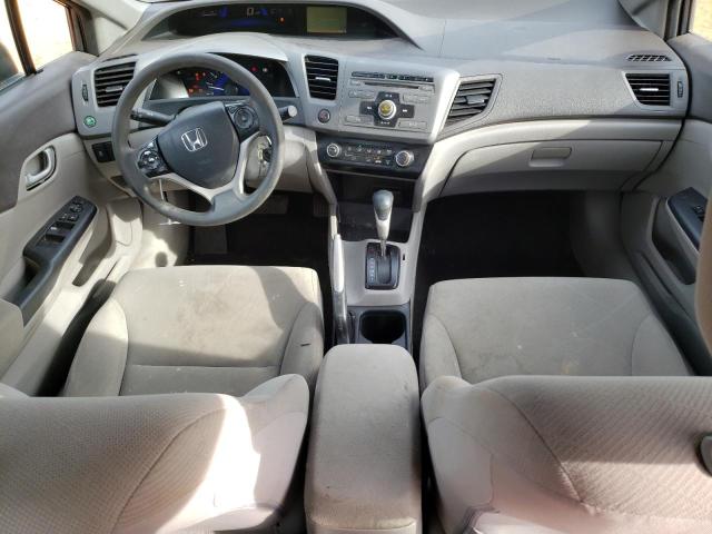 Photo 8 from auction – 2012 HONDA CIVIC LX with VIN 19XFB2F5XCE106275